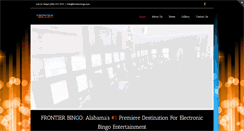 Desktop Screenshot of frontierbingo.com